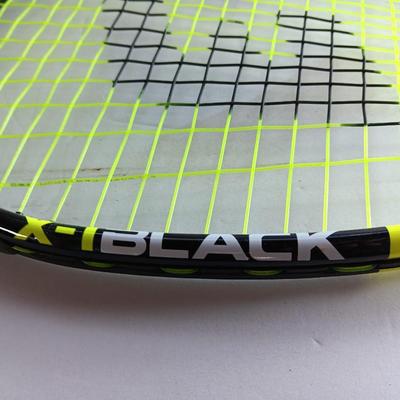 E-Force Racquetball Racket X1 Black with Tri-Tear Head Shape