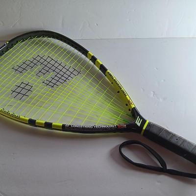 E-Force Racquetball Racket X1 Black with Tri-Tear Head Shape
