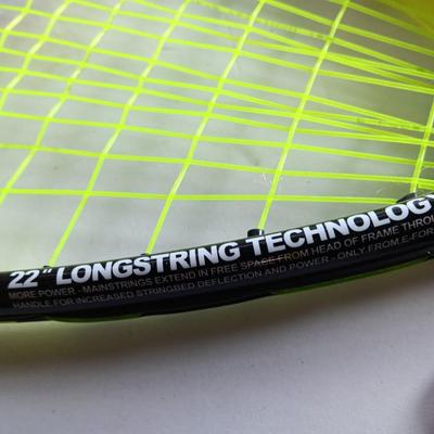 E-Force Racquetball Racket X1 Black with Tri-Tear Head Shape