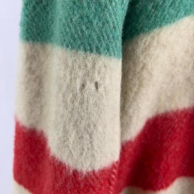 782 Vintage Hudson Bay Point Blanket Jacket