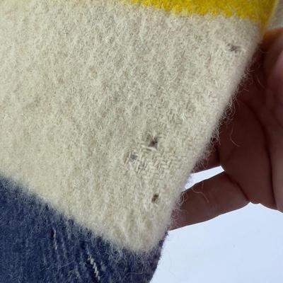 782 Vintage Hudson Bay Point Blanket Jacket