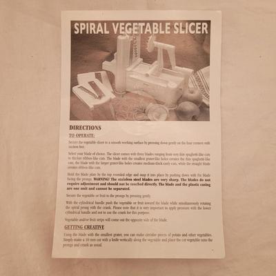 Food Processor and Spiral Vegetable Slicer (K-CE)