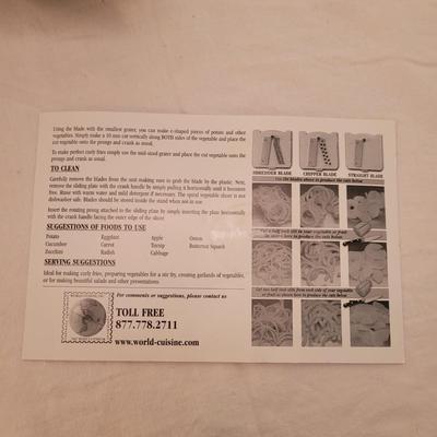 Food Processor and Spiral Vegetable Slicer (K-CE)