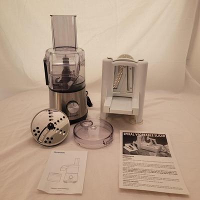 Food Processor and Spiral Vegetable Slicer (K-CE)