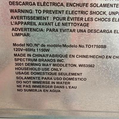 Black + Decker Toaster Oven and Hot Plate (K-CE)