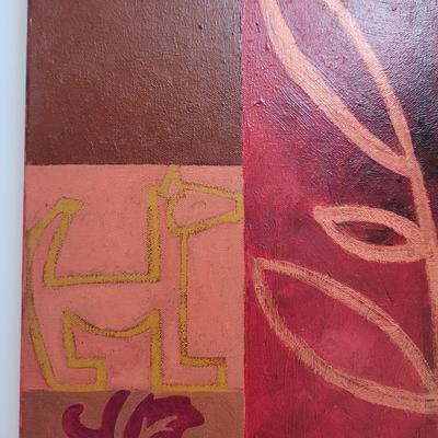 Original â€œLeaves 2â€ Painting by Asandra (K-CE)