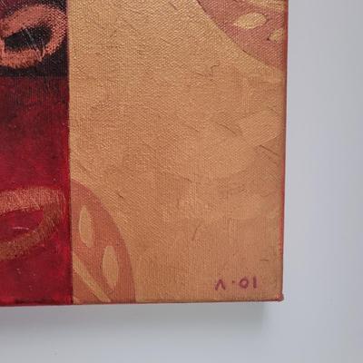 Original â€œLeaves 2â€ Painting by Asandra (K-CE)