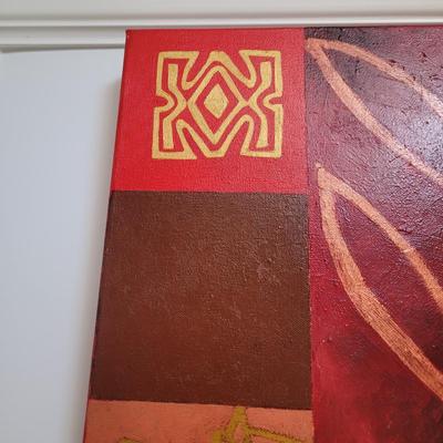 Original â€œLeaves 2â€ Painting by Asandra (K-CE)