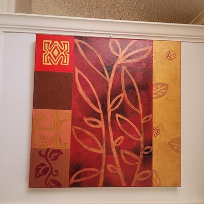 Original â€œLeaves 2â€ Painting by Asandra (K-CE)