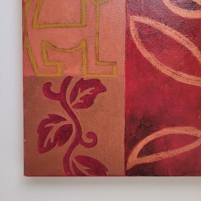 Original â€œLeaves 2â€ Painting by Asandra (K-CE)