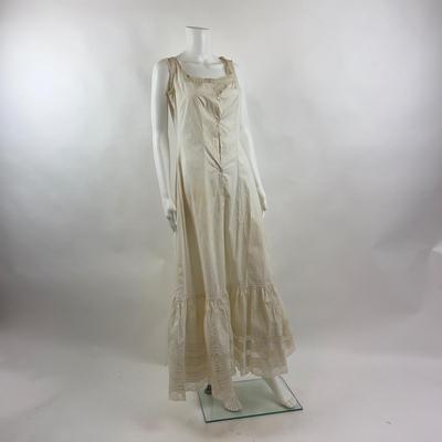 783 Vintage Cottagecore Cotton & Lace Dress