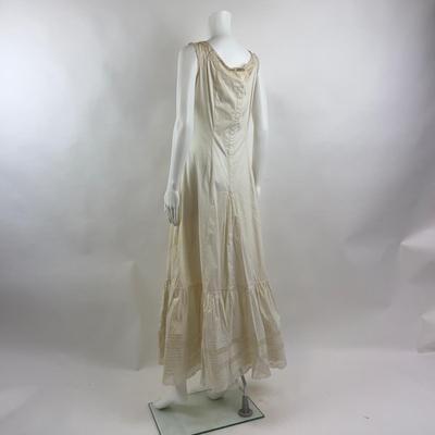 783 Vintage Cottagecore Cotton & Lace Dress