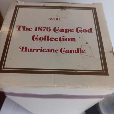 The 1876 Cape Cod Collection Hurricane Candle Avon