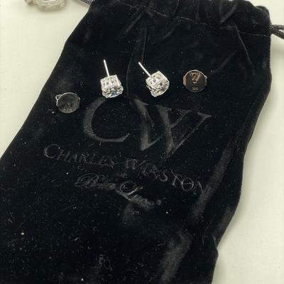 Charles Winston Earrings, 925 Sets & More (B4-SS)