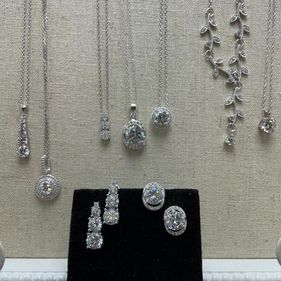 Charles Winston Earrings, 925 Sets & More (B4-SS)