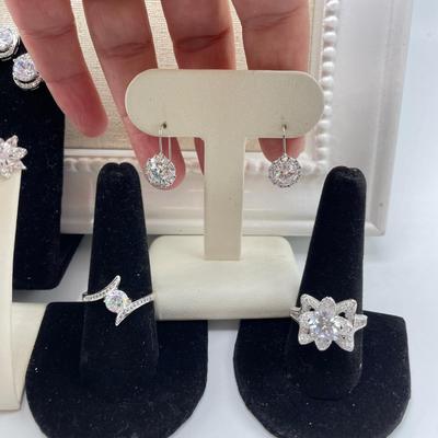 Charles Winston Earrings, 925 Sets & More (B4-SS)