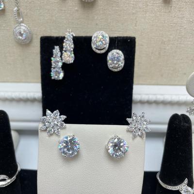 Charles Winston Earrings, 925 Sets & More (B4-SS)