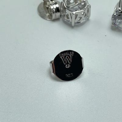Charles Winston Earrings, 925 Sets & More (B4-SS)