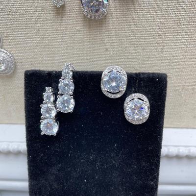 Charles Winston Earrings, 925 Sets & More (B4-SS)