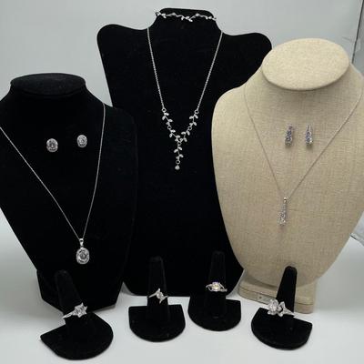 Charles Winston Earrings, 925 Sets & More (B4-SS)