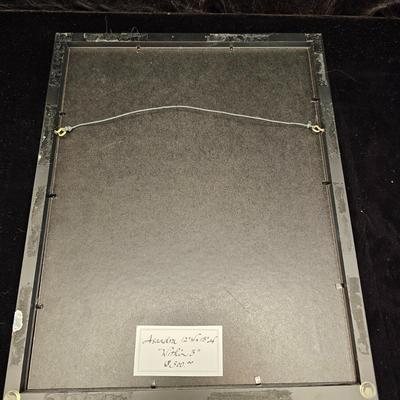 Two Buddha Style Framed and Signed Prints by Asandra (K-CE)