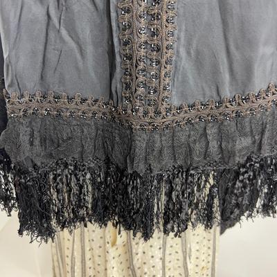 785 Antique Victorian Complete Outfit including Shoes & Parasol