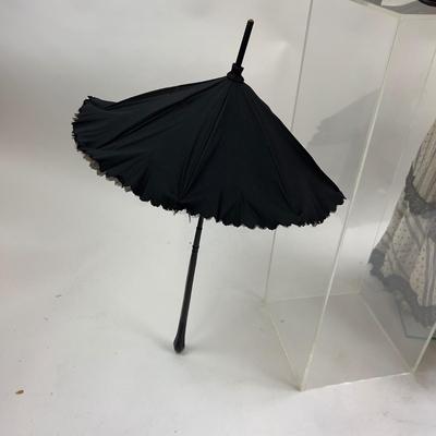 785 Antique Victorian Complete Outfit including Shoes & Parasol