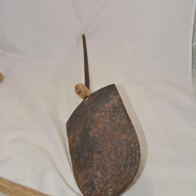 Lot of Hand Forged African Cultivating Tools