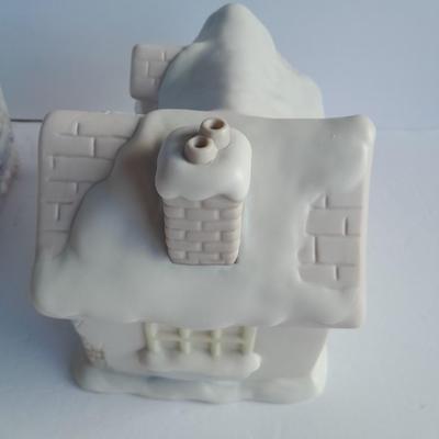 Enesco Precious Moments Collection " Sam's House" Porcelain night light Sugar Town