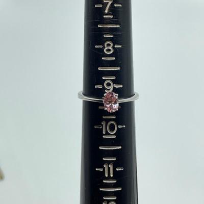 Ethiopian Opal, Aqua Marine & More 925 Pale Colored Gemstone Rings (B4-SS)