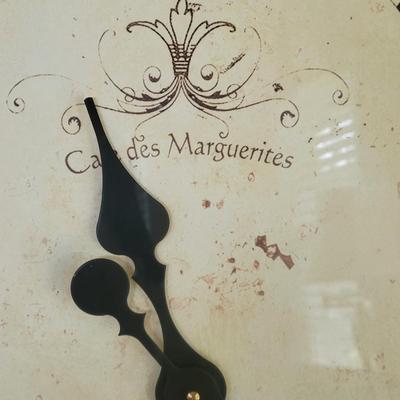 Cafe de Marguerites Pier 1 Clock (SR-DW)