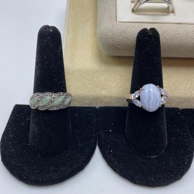 Unique Rings w/ Sarda, Waldeck Johnson & 925 (B4-SS)