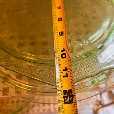 Lot Uranium Depression Glass
