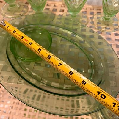 Lot Uranium Depression Glass