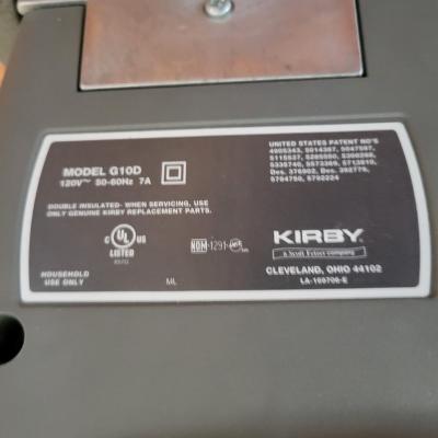 Kirby Sentria G10D Vacuum, Accessories & Carpet Shampoo System (SR-DW)