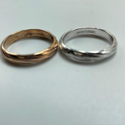 Multi Colored Metal Jewelry w/ 18K, 14K, & Sterling (B4-SS)