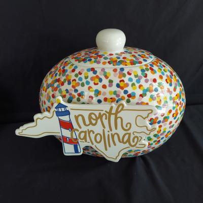 Happy Everything Big Cookie Jar and more (K-BBL)