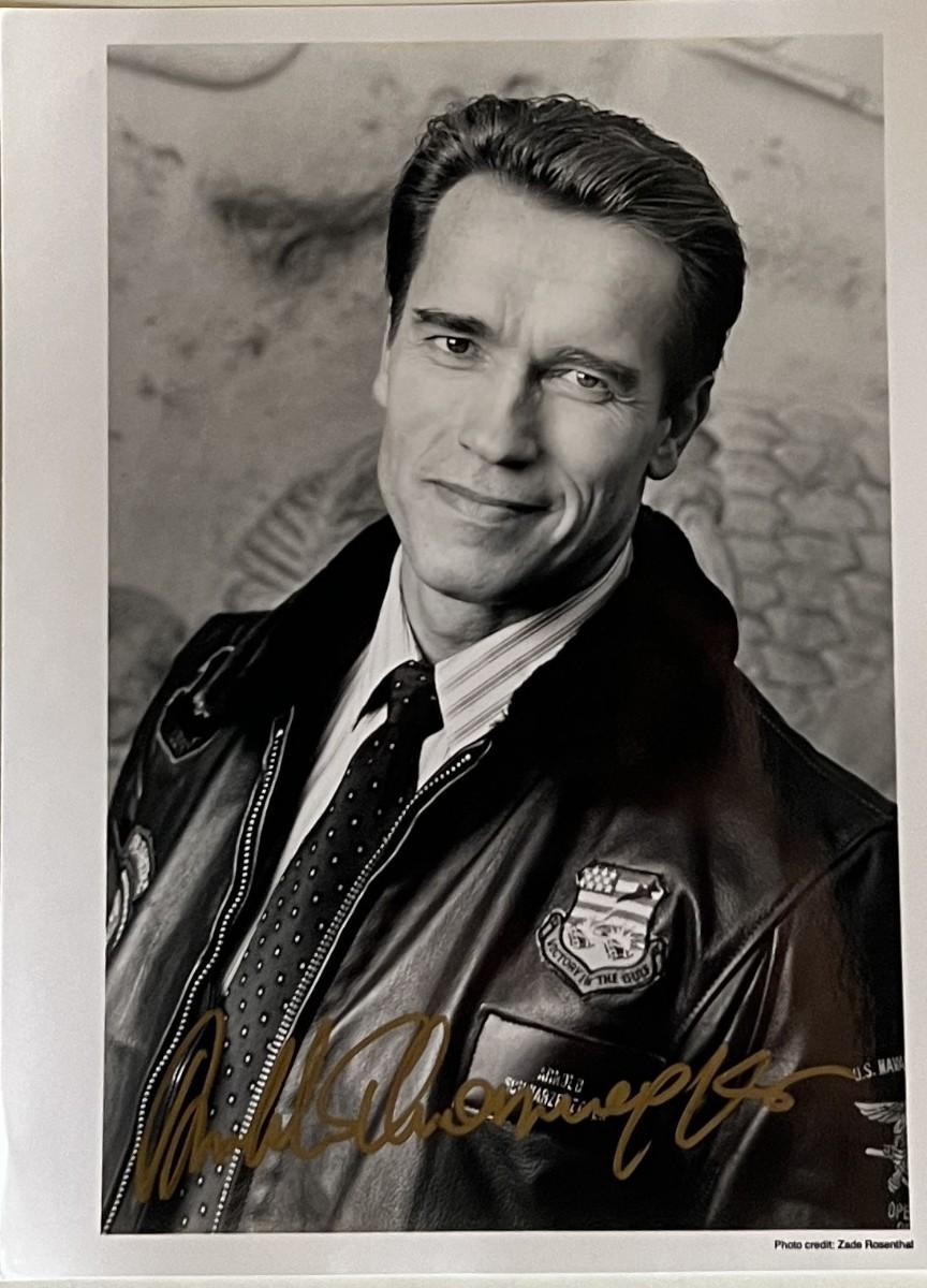 Arnold Schwarzenegger signed photo | EstateSales.org