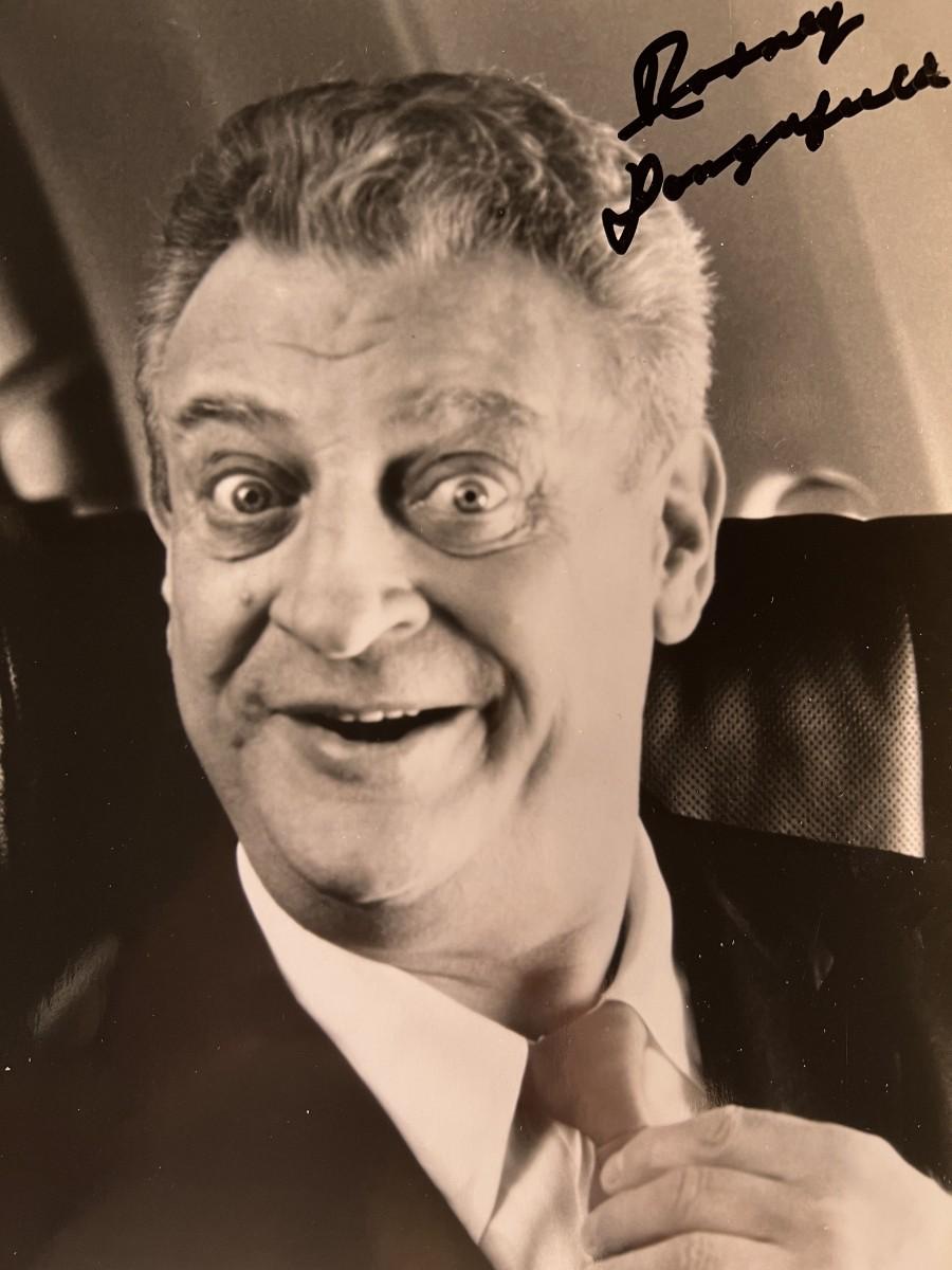Rodney Dangerfield signed photo