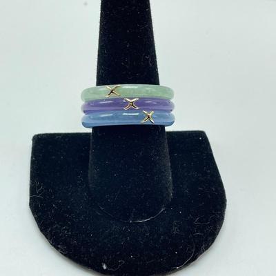 Agate Pendants, Jade & Pearls (B4-SS)