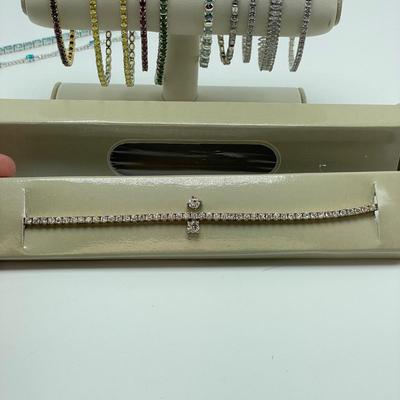 Tennis Bracelets & Sets (B4-SS)