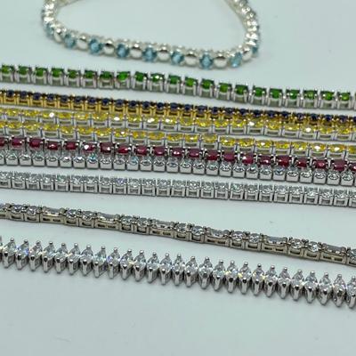 Tennis Bracelets & Sets (B4-SS)