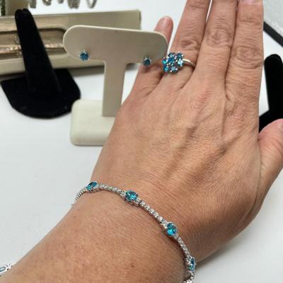 Tennis Bracelets & Sets (B4-SS)