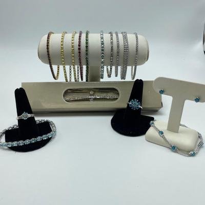 Tennis Bracelets & Sets (B4-SS)