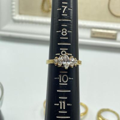 Gold & Brass Fashion Jewelry, incl. 14K & 925 (B4-SS)