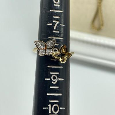 Gold & Brass Fashion Jewelry, incl. 14K & 925 (B4-SS)