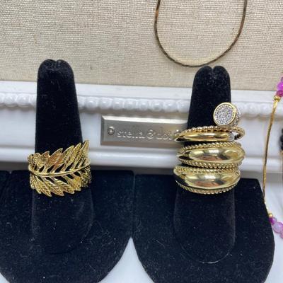 Gold & Brass Fashion Jewelry, incl. 14K & 925 (B4-SS)