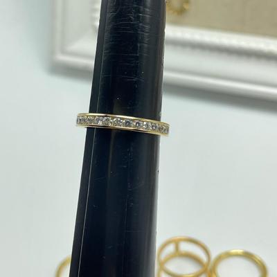 Gold & Brass Fashion Jewelry, incl. 14K & 925 (B4-SS)