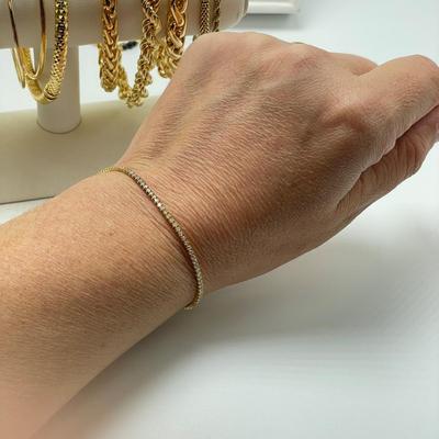 Gold & Brass Fashion Jewelry, incl. 14K & 925 (B4-SS)