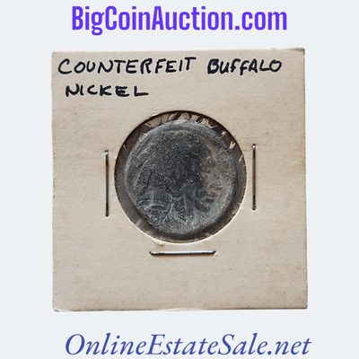 COUNTERFEIT BUFFALO NICKEL